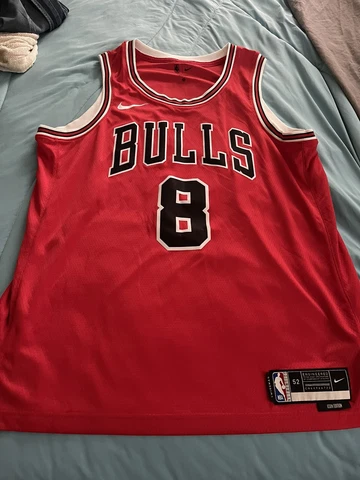 New Zach LaVine Chicago Bulls Nike Icon Edition Swingman Jersey Men's XL NBA NWT Cover