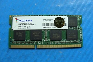 HP m6-w101dx ADATA 8GB 2Rx8 PC3L-12800S Memory RAM SO-DIMM AM1L16BC8R2-B1XS - Picture 1 of 2