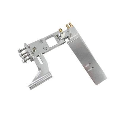 Gran timón de recogida de agua doble de 110 mm con puntal de 4 mm para barco eléctrico RC Foto 1 de 4