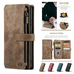 Shockproof Wallet Flip Phone Case For Samsung Galaxy A12 A22 A32 A52 S20 S21 - Picture 1 of 16