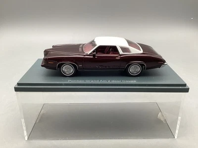 Modellautos 1:43 Neo Scale Models Pontiac Grand Am 2 door Coupe mit Vitrine - Bild 1 von 4