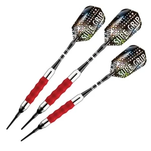 Viper Sure Grip Soft Tip Darts - Dartscheibe Spiel Zubehör - Rot - 18 Gramm - Bild 1 von 8