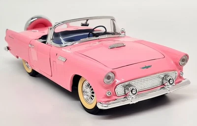 Revell 1/18 Ford Thunderbird 1956 Open Convertible Pink Diecast Scale Model Car - Image 1 of 4