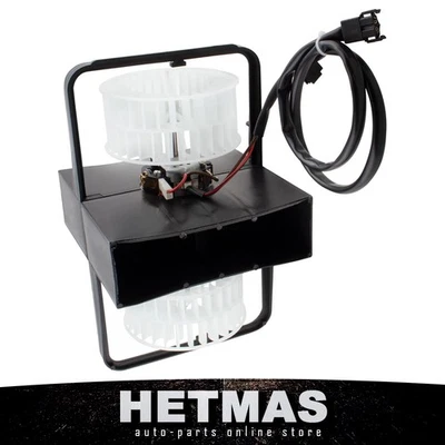 Conjunto de motor soplador calentador HVAC con jaula de ventilador para Mercedes-Benz W201 190D 84-89 190E Foto 1 de 4