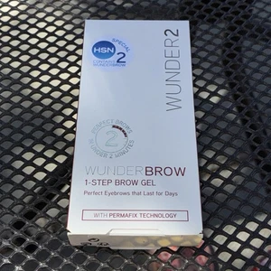 WUNDER2 Wunderbrow Long Lasting Eyebrow Gel - Brunette New In Box RARE! - Picture 1 of 5