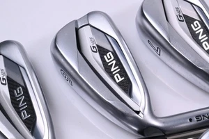 Left Hand Ping G425 Irons / 5-PW+SW / Black Dot / Reuglar Flex UST Recoil ES780 - Picture 1 of 7