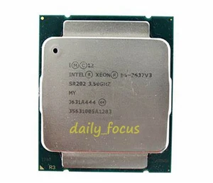 Intel Xeon E5-2637 V3 3.5GHz 4 cores 15MB 9.6GT/s SR202 LGA2011-3 CPU Processor - Afbeelding 1 van 4