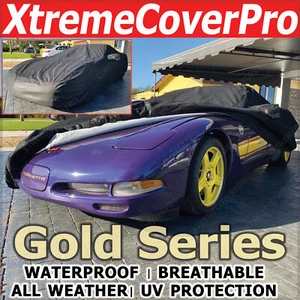 Chevy Corvette 1997 1999 2000 cubierta impermeable para automóvil con bolsillo espejo - Imagen 1 de 12