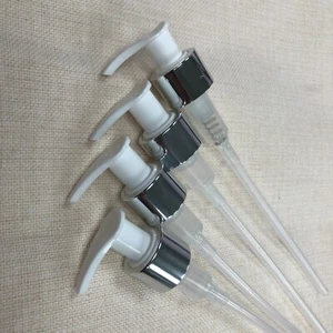 Bulk Lotion Dispenser 24/410 Pump Bottle Head Replacement Cap White/Silver * LID - Picture 1 of 6