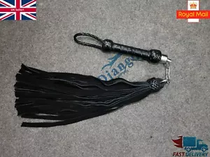 Swivel Flogger Bullwhip Leather Falls Hand Crafted Nun-chuck Florentine Each - Picture 1 of 7