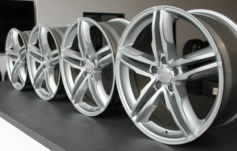 4 Llantas Nuevas Look Audi Sport 17'' Para A3 A4 A5 A6 A7 A8 TT Q2 Q3 Q4 Q5 Q7 - Imagen 1 de 1