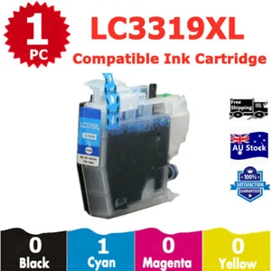 1x LC3319 XL Cyan Ink Cartridge For Brother MFC J5730dw J6530dw J6730dw LC3317 - Picture 1 of 3