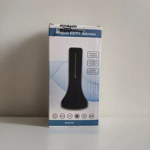 Antena digital HDTV V8 alimentada por USB UHF interior TV amplificador de señal 470-862 MHz - Imagen 1 de 22