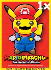 Pokemon Tarjetas (1X) XY Mario & Luigi Pikachu Especial Caja Simple Mazo Manga