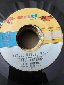Little Anthony - Bayou, Bayou, Baby/My Empty Room END 1067 45rpm VG+ R4 - Bild 1 von 2