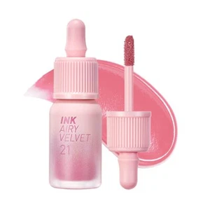 Peripera Ink Airy Velvet Lip Tint Liquid Lip 0.14 fl oz 021 FLUFFY PEACH - Picture 1 of 8