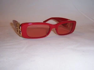 NEU BALENCIAGA SONNENBRILLE BB 0096S 003 ROT/ROT 51 MM AUTHENTISCH 0096 - Bild 1 von 8