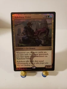 MTG FOIL Rakshasa Vizier  – Khans of Tarkir Magic Card # 193 - Picture 1 of 2