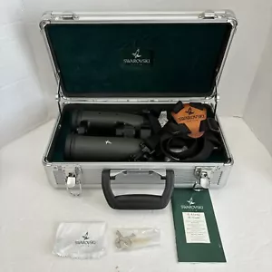 Swarovski EL 10x42 Binoculars Green with Carrying Case and Keys (2000) - Picture 1 of 22