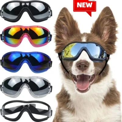 Pet Dog Doggles Goggles UV Sunglasses Sun Glasses Eye Wear Protection AU - image 1 of 4