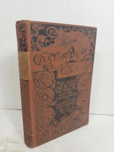 1888 Antique Book Border Beagles Simms Caxton Edition Tale Of Mississippi HC - Picture 1 of 12