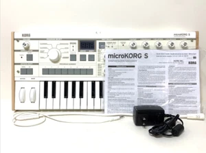 【Quasi Come Nuovo】KORG microKORG S MK-1S Sintetizzatore Modellazione Analogico 37 Tasti dal Giappone - Foto 1 di 12