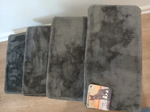Pre-Owned Pet Pals Pet Steps - Foldable 4 Level Pet Stairs with Storage, Grey - Picture 1 of 15