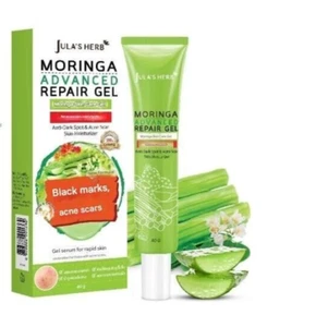 JULA'S HERB MORINGA Repair Gel Facial Whitening Bright Moist Reduce Dark 40ml - Picture 1 of 7