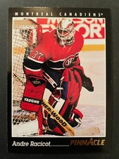 Andre RACICOT 1993-94 Score Pinnacle Hockey #332 Montreal Canadiens