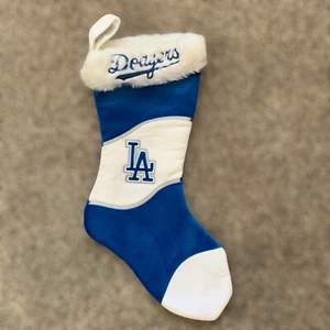 LA Dodgers Team Christmas Stocking 18” Team Beans Authentic MLB - Picture 1 of 8