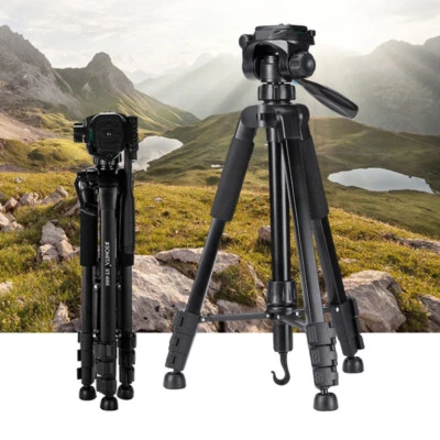 Portable DV DSLR Camera Tripod Stand Cell Phone Clamp Clip For Canon Nikon Sony - Image 1 of 4