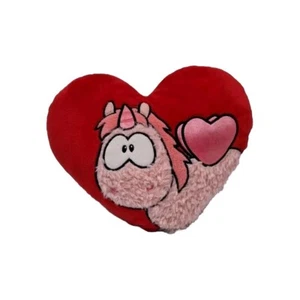 NICI Plüsch Herzkissen mit Einhorn Kuscheltier Stofftier ca 34x20cm - Bild 1 von 4