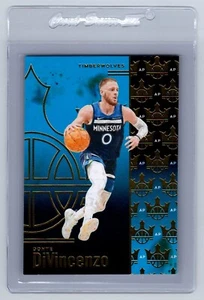 2024 Panini Court Kings DONTE DIVINCENZO Blue Black Artist Proof 80 Timberwolves - Imagen 1 de 2