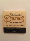 Vintage Dunes Hotel & Country Club Las Vegas Nevada Matchbook