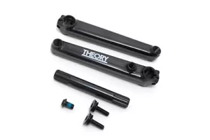 Theory Conserve Bike Life BMX Crank Set - 175mm Black - SE GT Throne Haro - Picture 1 of 3