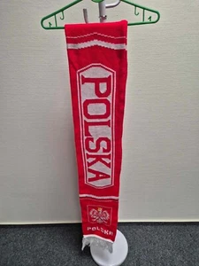 Sciarpa calcio Polonia, ottime condizioni!! Usato! Occasione!!! - Foto 1 di 5