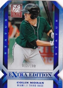 2013 Elite Extra Edition Blue Status Die-Cut #1 COLIN MORAN #012/100 - Picture 1 of 1