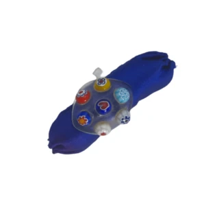 ANELLO Ovale, Murrine + Plexyglass trasparente, ANELLOOVALETMC Voltolina V. - Foto 1 di 3