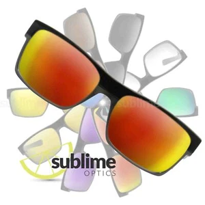 POLARIZED Metallic Fire Red Replacement Lenses For Oakley Twoface XL OO9350 - Picture 1 of 5