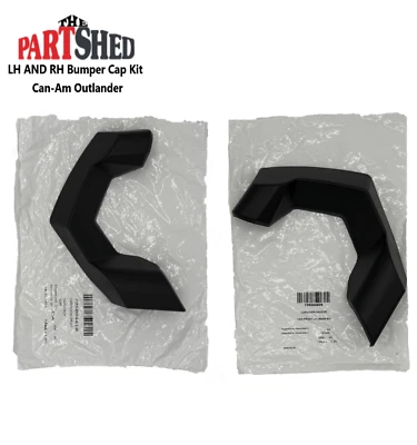 OEM Can-Am ATV LH and RH Bumper Cap Kit Outlander Max 500 570 650 800R 850 1000 - Image 1 of 4