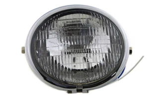 5-3/4" Round Headlamp Assembly V-twin 33-0003 - Picture 1 of 12