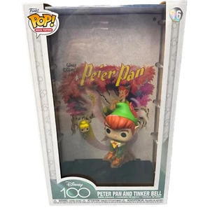 Funko Pop! Póster de la película con estuche: Disney - Peter Pan y Tinker Bell #16 - Imagen 1 de 6