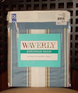 Waverly Anatalya-Aegean Euro Sham NIP, 1st Quality - Picture 1 of 2