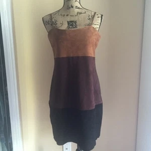 Free People Leather Dress Size Medium - Picture 1 of 3