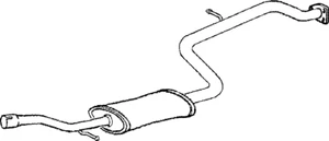 AUSPUFF MITTELSCHALLDÄMPFER FÜR VOLVO GVO380 OEM QUALITÄT - Bild 1 von 1