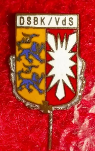 Anstecknadel DSBK / VdS (Verband Dt. Soldaten) Schleswig-Holstein evtl. 50er - Bild 1 von 3