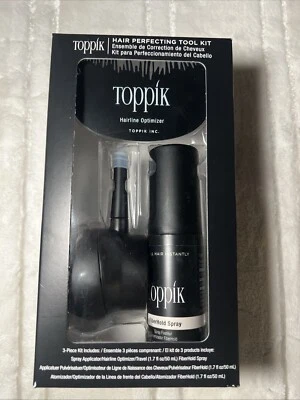 Toppik Hair Perfecting Tool Kit + Hair Building Fibers “Dark Brown” - Image 1 of 4