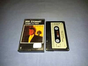 ROD STEWART TONIGHT I'M YOURS CASSETTE TAPE ALBUM - Picture 1 of 2