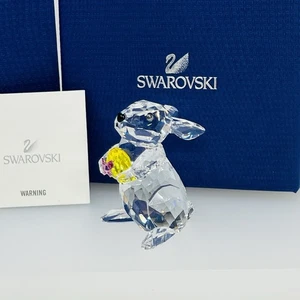 Swarovski Hase Häschen mit gelbem Osterei Kristall Figur 5274174 MIB - Bild 1 von 12