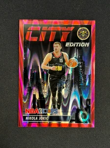 2023-24 NBA Hoops Premium Stock Nikola Jokić City Edition Red Seismic /199 #13 - Picture 1 of 2
